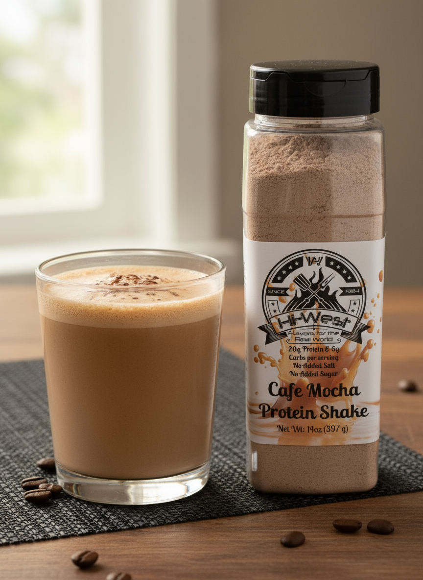 Hi-West Cafe Mocha Protein Shake